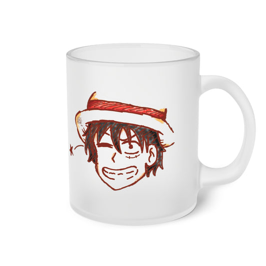 07- Frosted Mug - One Piece - Luffy
