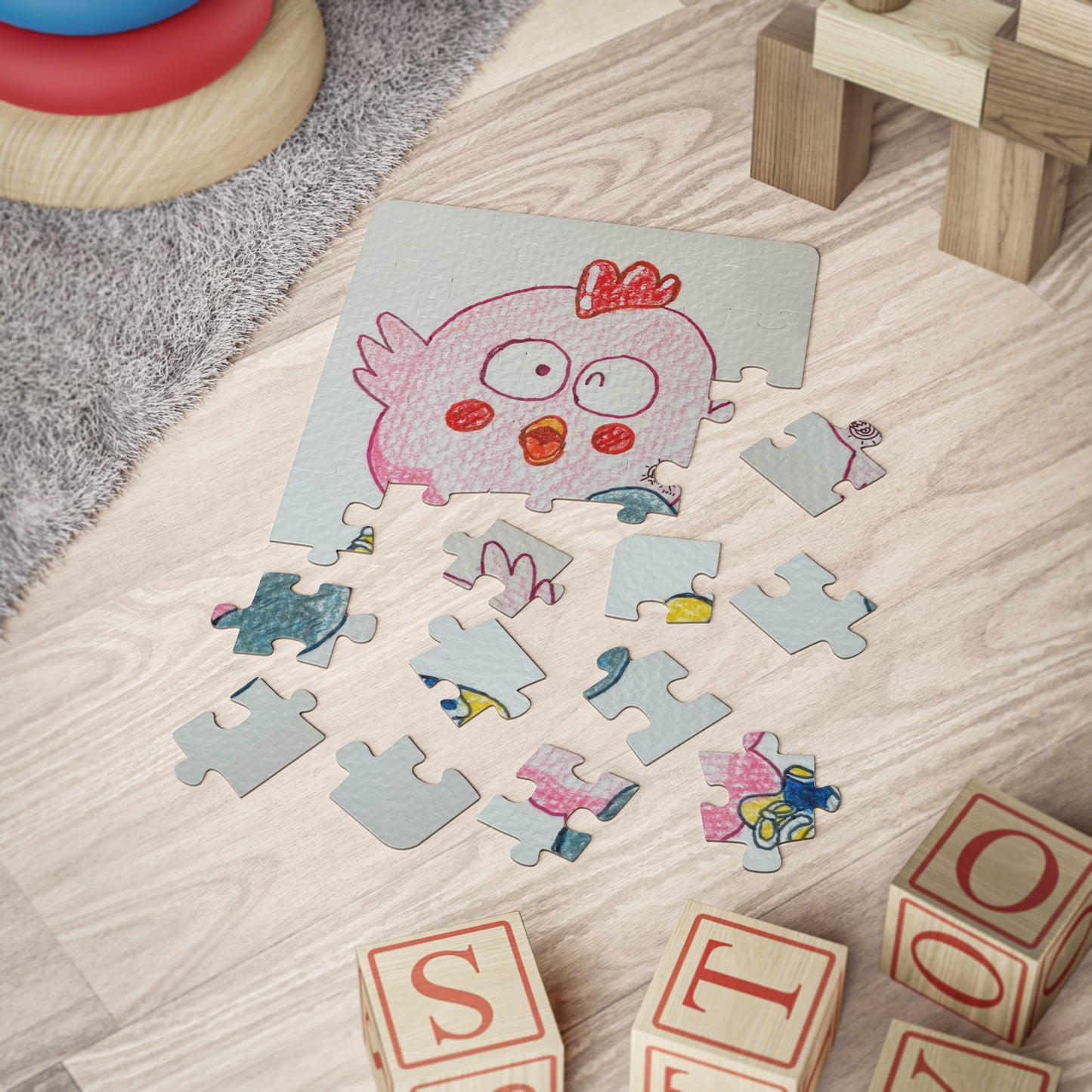 Puzzle 30-Piece - Gu Gu Ganmo - Ganmo