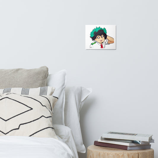 لوحة معدنية - My Hero Academia - Izuku Midoriya